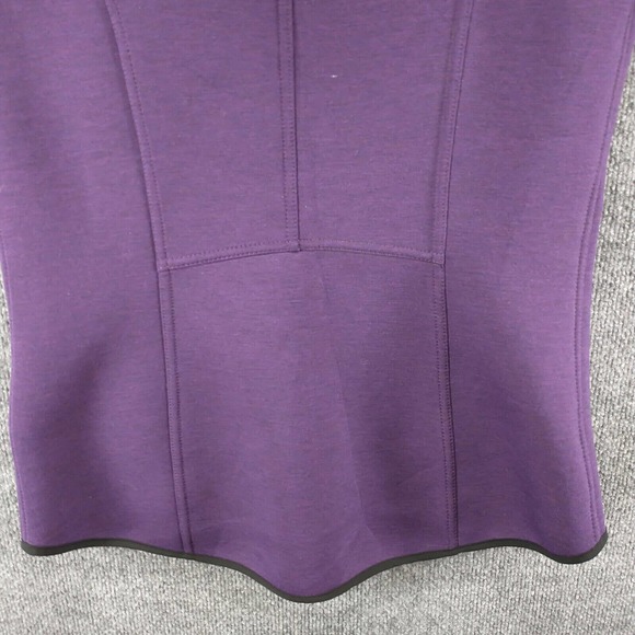Gerry Women's Hooded Zip Up Vest Purple Small Sleeveless Pocket Polyester Blend - Picture 7 of 14
